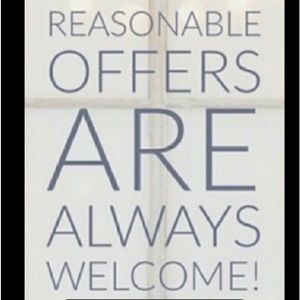 Accepting reasonable offers